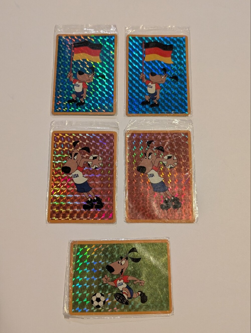 Vintage Coca-Cola WorldCup USA94 Classic Collector's Cards Sealed Hong Kong